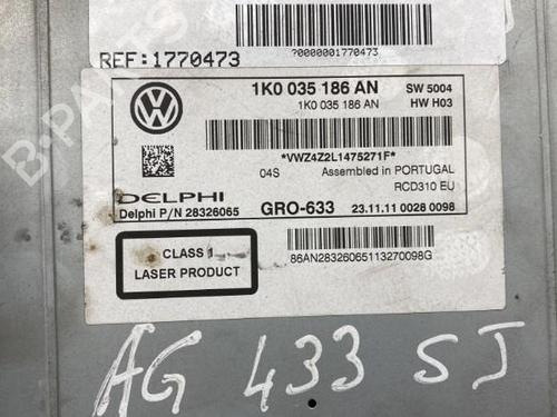 Radio VW GOLF V (1K1) 1.9 TDI | BP19987679E6 