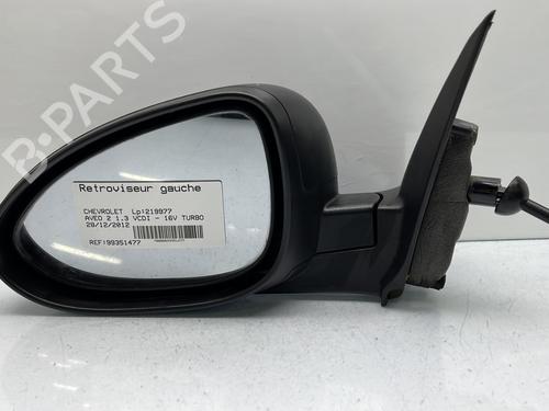 Used Left mirror CHEVROLET AVEO Hatchback (T300) 1.3 D (75 hp) 22916663