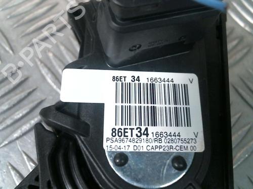 Pedal PEUGEOT 308 II (LB_, LP_, LW_, LH_, L3_) 1.2 THP 130 | BP19998408I4 