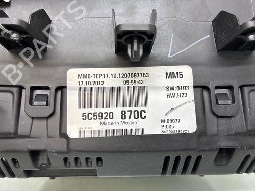 Instrument cluster VW BEETLE Convertible (5C7, 5C8) 1.6 TDI | BP38021742C47 - Image 2