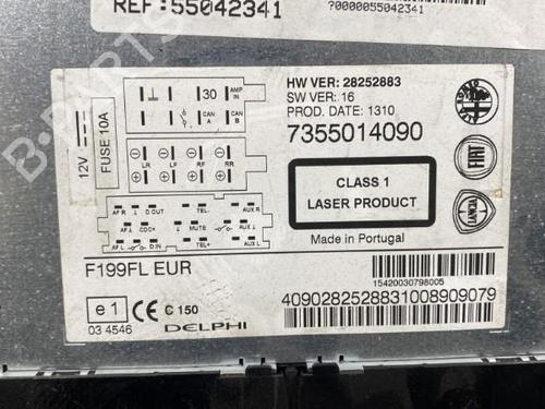 Radio FIAT PUNTO EVO (199_)  | BP19999459E6 