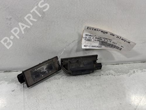 Luce targa RENAULT CLIO III (BR0/1, CR0/1) 1.5 dCi (C/BR0G, C/BR1G) (68 hp) 30864051