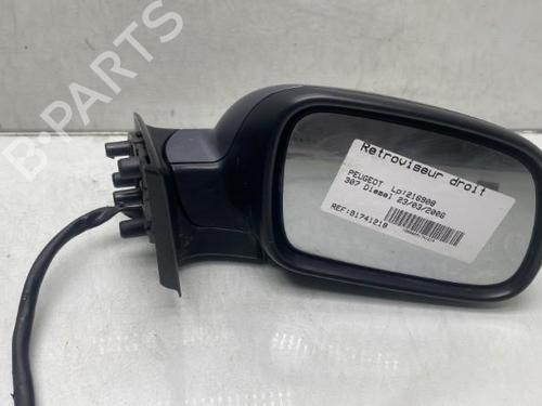 Right mirror PEUGEOT 307 Break (3E) 1.6 HDi | BP20183943C27 