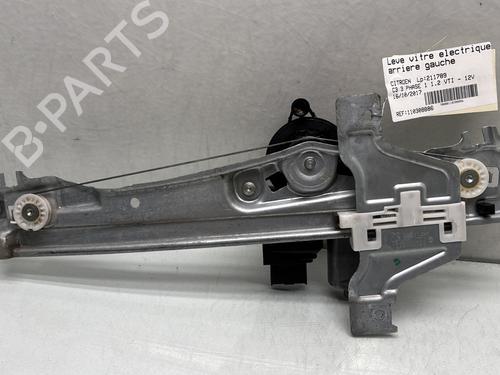Rudehejsemekanisme venstre bagtil CITROËN C3 III (SX) 1.2 PureTech 82 (83 hp) 28519769