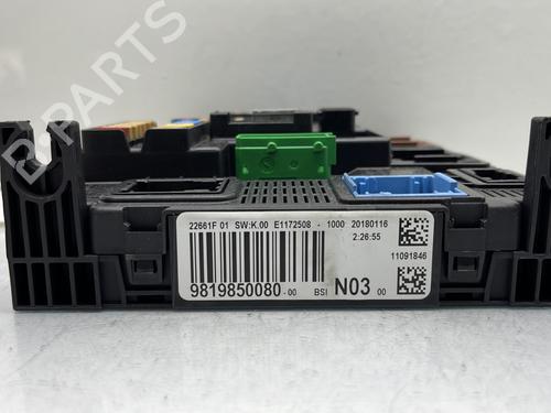 Used Fuse box Fuse box PEUGEOT 208 I (CA_, CC_) 1.2 VTI 82 (82 hp) 22310125 22310125