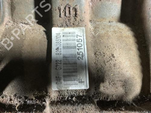 Engine RENAULT CLIO II (BB_, CB_) 1.2 16V (BB05, BB0W, BB11, BB27, BB2T, BB2U, BB2V, CB05,... | BP26152781M1 