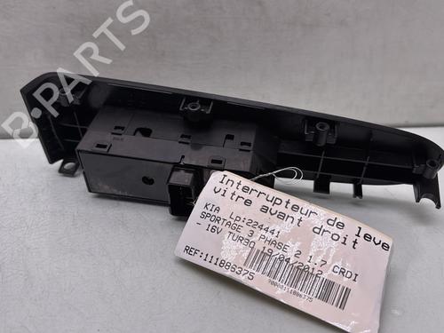 Right front window switch KIA SPORTAGE III (SL) 1.7 CRDi | BP29574666I26 