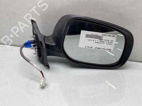 Retrovisor derecho TOYOTA YARIS (_P9_) 1.8 VVTi (ZSP90_, ZSP90R) (133 hp) 26616737