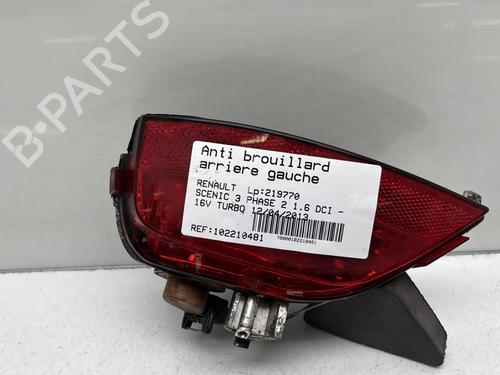 Used Rear fog light RENAULT SCÉNIC III (JZ0/1_) 1.6 dCi (JZ00, JZ12) (130 hp) 29465581