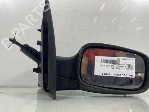Used Right mirror RENAULT CLIO III (BR0/1, CR0/1) 1.5 dCi (BR17, CR17) (86 hp) 29507325