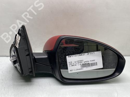 Retrovisor derecho KIA CEED Sportswagon (CD) 1.4 T-GDI (140 hp) 30490240