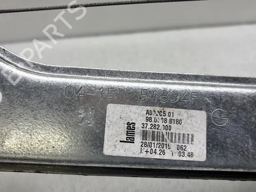 Front left window mechanism PEUGEOT 208 I (CA_, CC_) 1.2 VTI 82 | BP28603714C22