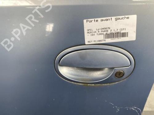 Left front door OPEL MERIVA A MPV (X03) 1.7 CDTI (E75) | BP21962836C2 