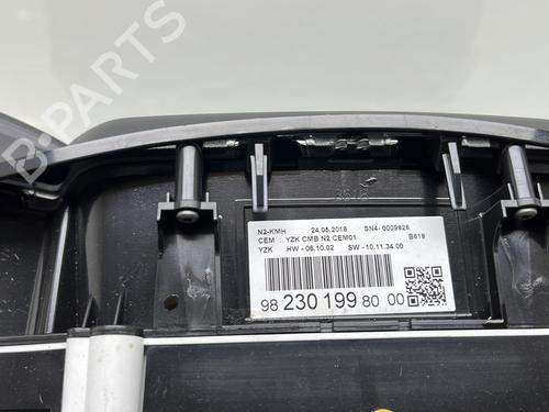 Used Instrument cluster Instrument cluster CITROËN C3 III (SX) 1.2 VTi 82 (82 hp) 22745065 22745065