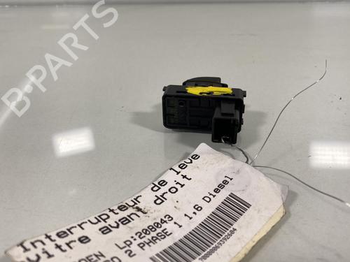 Used Right front window switch CITROËN BERLINGO Box Body/MPV (B9) 1.6 HDi 90 16V (90 hp) 19965753