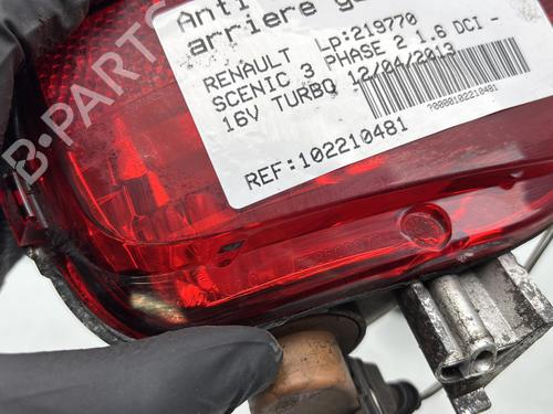 Rear fog light RENAULT SCÉNIC III (JZ0/1_) 1.6 dCi (JZ00, JZ12) | BP29465581C37 
