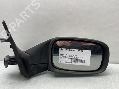 Used Right mirror RENAULT LAGUNA II (BG0/1_) 1.9 dCi (107 hp) 25473722