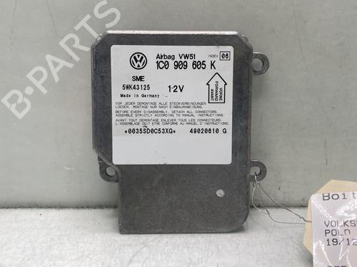 Airbag styreenhed VW POLO IV (9N_, 9A_) 1.2 12V (64 hp) 31192728