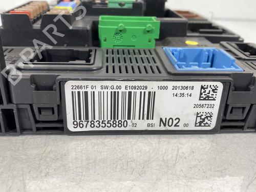 Fuse box PEUGEOT 208 I (CA_, CC_) 1.4 HDi | BP20008449E1 