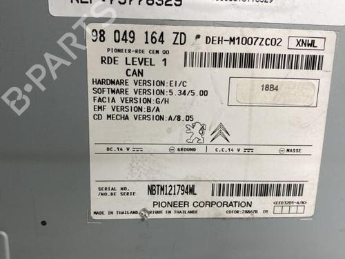 Radio PEUGEOT 208 I (CA_, CC_) 1.2 VTI 82 | BP19954714E6 