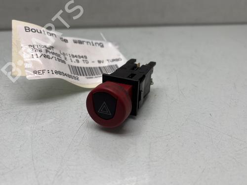 Used Warning switch PEUGEOT 306 (7B, N3, N5) 1.9 SRDT (90 hp) 28441516