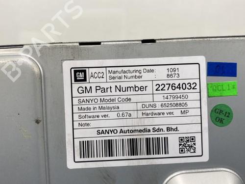 Display monitor OPEL INSIGNIA A Sports Tourer (G09) 2.0 CDTI (35) | BP19964614C48 