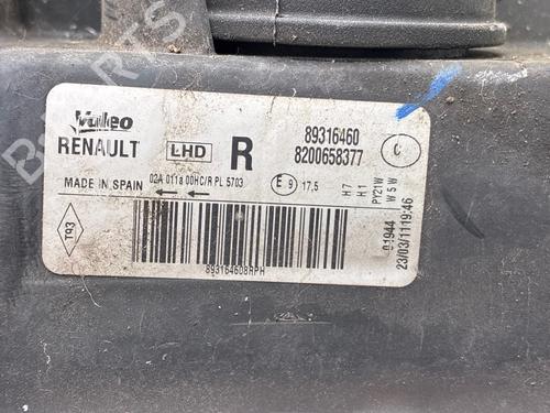 Used Right headlight Right headlight RENAULT MODUS / GRAND MODUS (F/JP0_) 1.5 dCi 75 (75 hp) 36306969 36306969