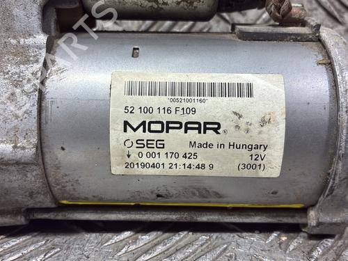 Used Starter Starter FIAT 500 (312_) 1.2 (312AXA1A) (69 hp) 34477632 34477632