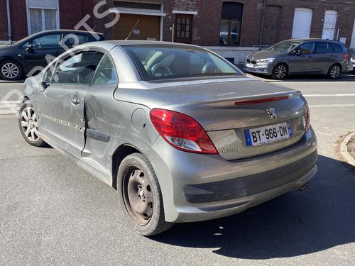 Rear bumper PEUGEOT 207 CC (WD_) 1.6 16V | BP29971079C8