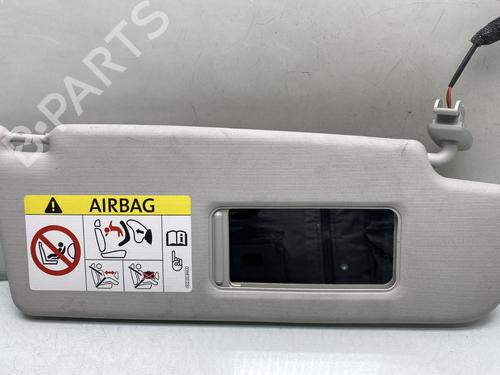 Sonnenblende Rechts für VW POLO V (6R1, 6C1) 1.4 TDI (75 hp) 31322226
