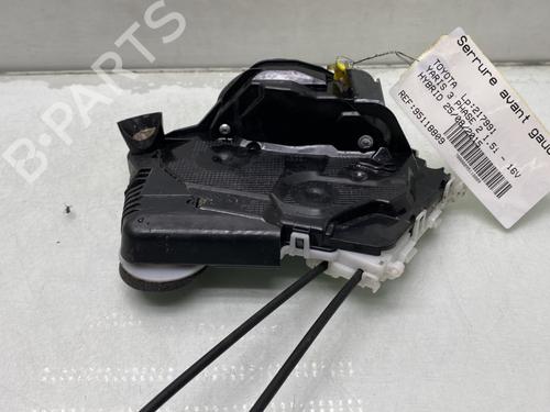 Front left lock TOYOTA YARIS (_P13_) 1.5 Hybrid (NHP130_, NHP130) | BP21005181C98 
