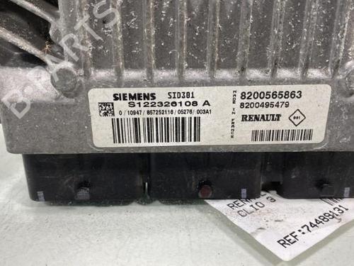 Used Engine control unit (ECU) Engine control unit (ECU) RENAULT CLIO III (BR0/1, CR0/1) 1.5 dCi (BR0H, CR0H, CR1S, BR1S) (106 hp) 21196825 21196825