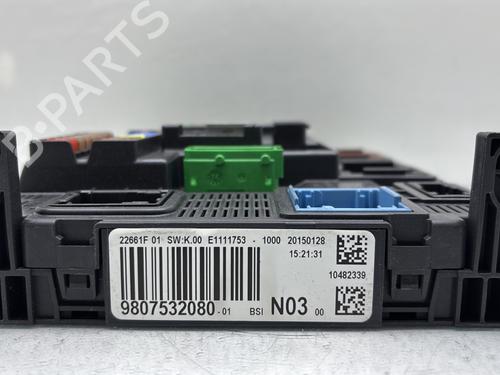 Fuse box PEUGEOT 208 I (CA_, CC_) 1.2 VTI 82 | BP30082624E1
