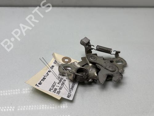 Used Hood lock PEUGEOT 208 I (CA_, CC_) 1.2 VTi 68 / PureTech 68 (68 hp) 27355543