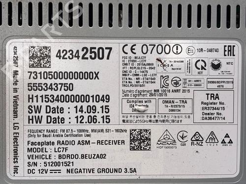 Display OPEL CORSA E (X15) 1.3 CDTI (08, 68) | BP38978144C48 - Image 4