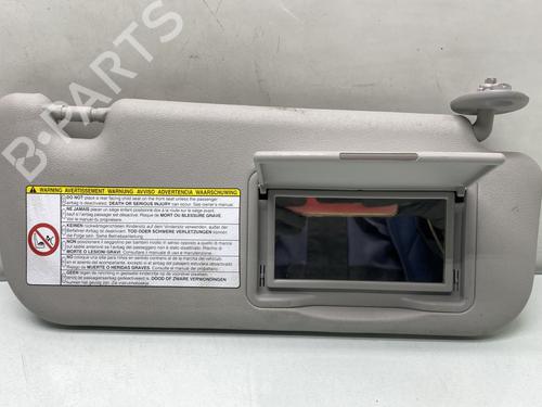 Used Right sun visor TOYOTA YARIS (_P13_) 1.0 (KSP130_, KSP130) (69 hp) 25602262