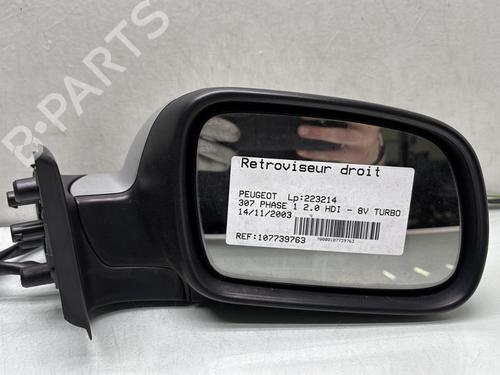 Used Right mirror PEUGEOT 307 (3A/C) 2.0 HDi 110 (107 hp) 28280761