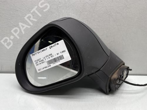 Used Left mirror PEUGEOT 207 (WA_, WC_) 1.6 HDi (92 hp) 27356353