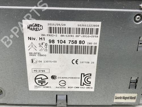 Radio PEUGEOT 308 SW II (LC_, LJ_, LR_, LX_, L4_) 1.6 BlueHDi 120 | BP22310148E6 