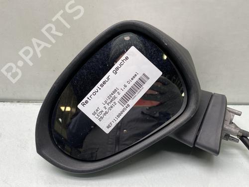 Used Left mirror SEAT LEON (1P1) 1.6 TDI (105 hp) 31881162