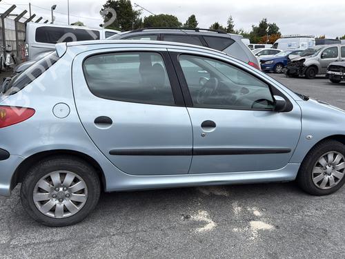 Rear bumper PEUGEOT 206 Hatchback (2A/C) 1.4 HDi eco 70 | BP31017393C8