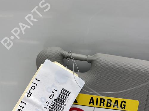 Right sun visor OPEL MERIVA B MPV (S10) 1.7 CDTI (75) | BP28704564I2  - Image 8