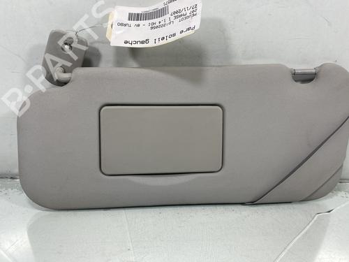 Used Left sun visor PEUGEOT 207 (WA_, WC_) 1.4 HDi (68 hp) 30852761