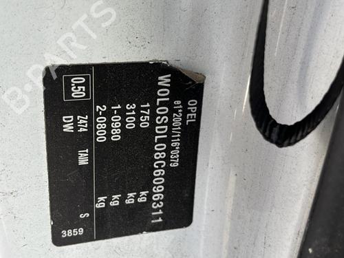 Left taillight OPEL CORSA D (S07) 1.7 CDTI (L08, L68) | BP19949780C34 