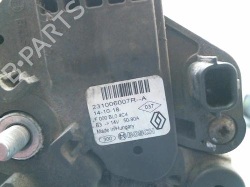 Used Alternator Alternator RENAULT TWINGO III (BCM_, BCA_) 0.9 TCe 90 (BCM9, BCM2) (90 hp) 20000181 20000181