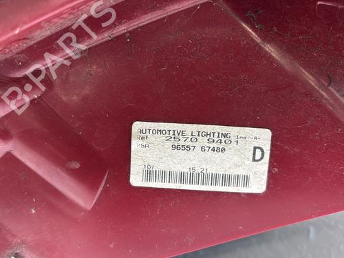 Right taillight PEUGEOT 307 (3A/C) 1.6 HDi | BP29897601C35