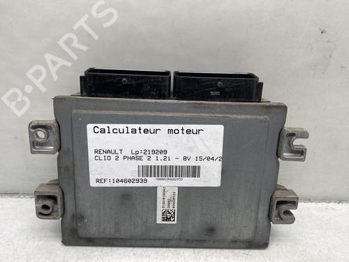 Engine control unit (ECU) RENAULT CLIO II (BB_, CB_) 1.2 (BB0A, BB0F, BB10, BB1K, BB28, BB2D, BB2H, CB0A,... | BP26527856M57 