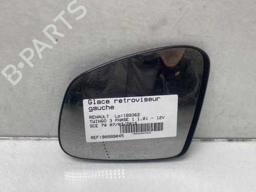 Left mirror glass RENAULT TWINGO III (BCM_, BCA_) 1.0 SCe 70 | BP19958191C148 