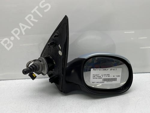 Used Right mirror PEUGEOT 206 Hatchback (2A/C) 1.4 HDi eco 70 (68 hp) 26212399