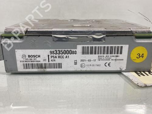 Radio CITROËN C3 / C3 ORIGIN III (SX) 1.5 BlueHDi 100 (SXYHYP, SXYHTU) | BP19954018E6 